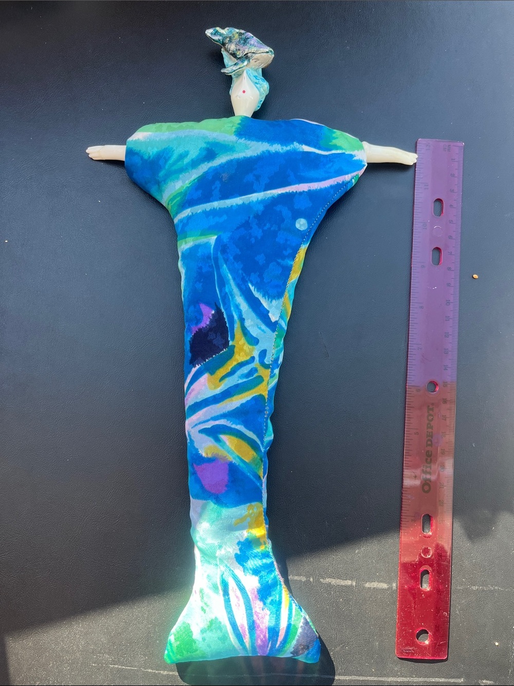 POUPEE’ Millet doll by Serge signed mermaid style